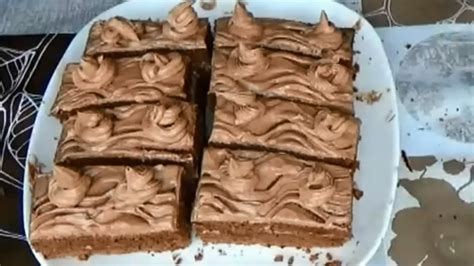 Бисквитное пирожное. Крем из какао. Домашнее пирожное рецепты.Как ...