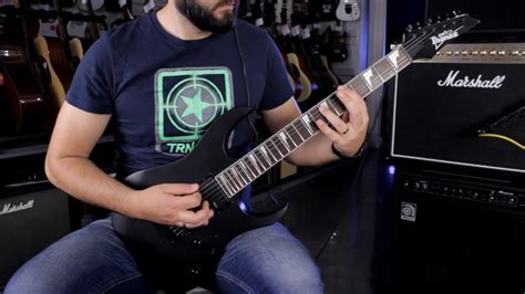 IBANEZ GIO GRG 121 DX BKF - Demo - YouTube