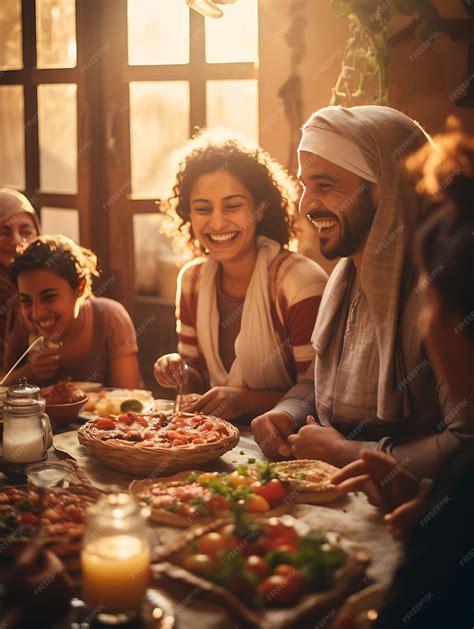 Premium AI Image | Photoshoot of Resilient Spirits Arab Families