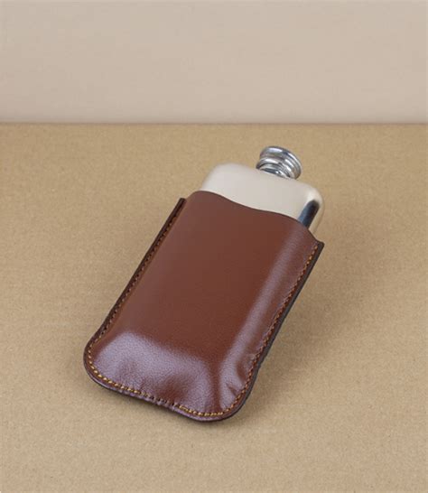 3oz pewter flask