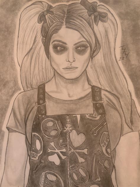 Made a fan art of Alexa Bliss : r/WWE