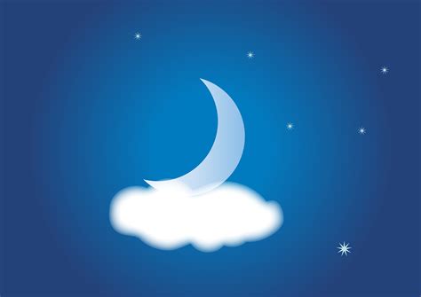 Noc Oblačnost Nebe · Vektorová grafika zdarma na Pixabay