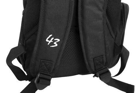 Basketball Rucksack 43 mit Ballnetz schwarz – FOR THREE 43 Basketball