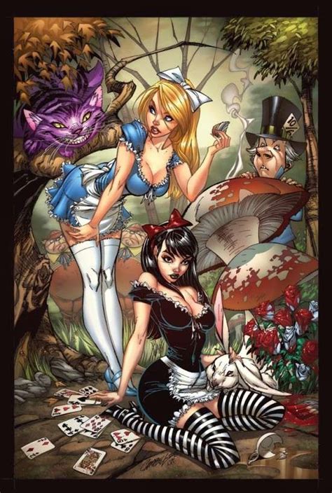 Alice In Wonderland Pin up from http://www.trendhunter.com/trends/scott ...