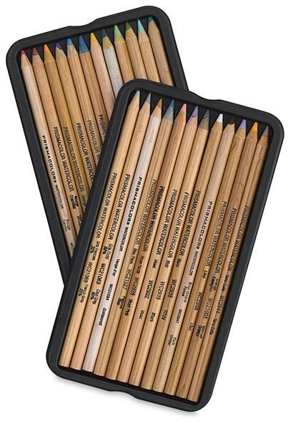 Купить Акварельные карандаши Prismacolor Premier 24 цвета в металл ...