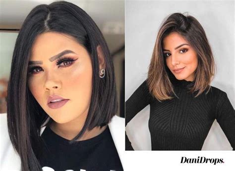 Corte Reto Arredondado - Corte de Cabelo para Rosto Redondo 2023 - Veja mais de 60 modelos de ...