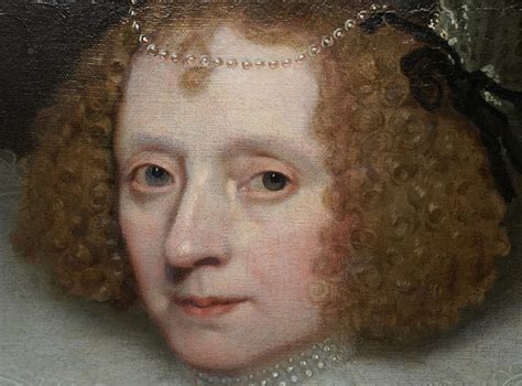 Portrait of Frances Howard Duchess of Richmond - Flemish Old Master oil