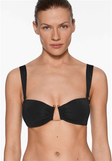 OYSHO Bikini-Top - black/schwarz - Zalando.de