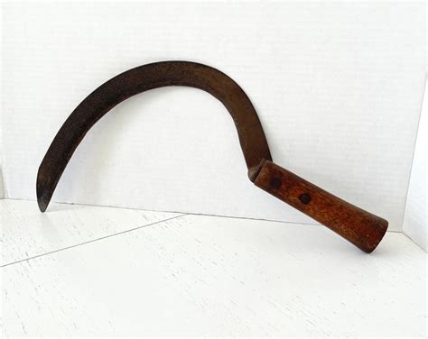 Antique Sickle/scythe Primitive Farm Tool - Etsy