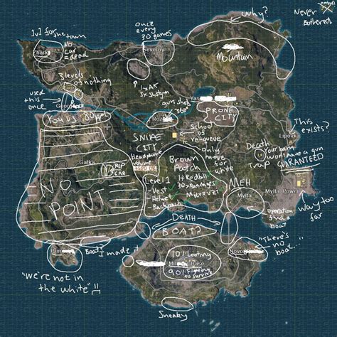 PUBG map explained - 9GAG