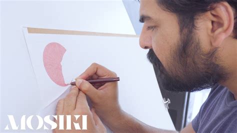 hands dancing   paper discovering artist waqas khan mosiki