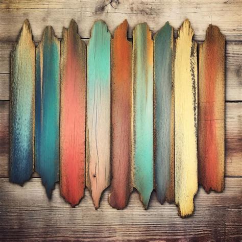 Premium Vector | Set of wooden boards set of wooden boards