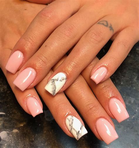 Marble Nail Design