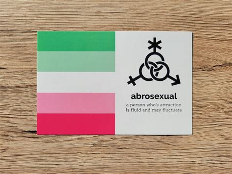 Abrosexual pride postcard | Postcard, Postcard design, Lgbt memes