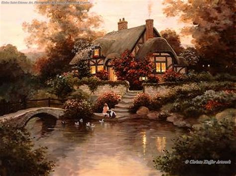 A Quiet Evening by Christa Kieffer. Bifold Barn Doors, Pretty Pictures ...