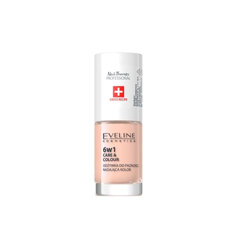 Eveline Cosmetics Nail Therapy 6-In-1 Care & Color Nude 5ml Bahrain