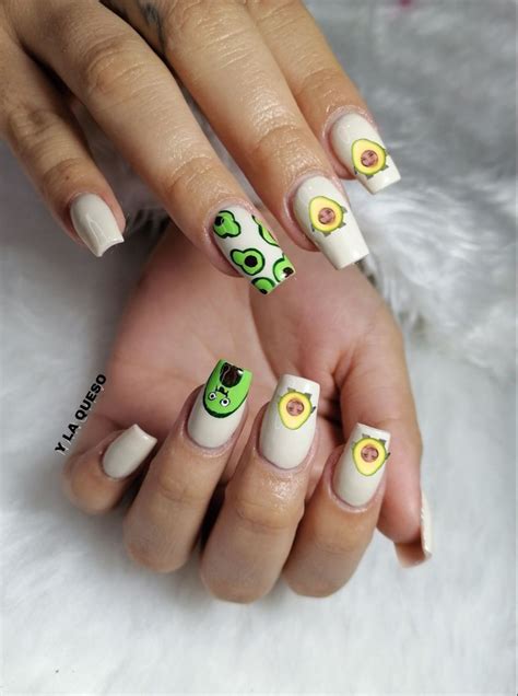 UÑAS POTAXIE Y LA QUESO DE GEL ACRILICAS LARGAS TENDENCIA PRIMAVERA ...