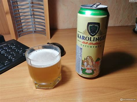 Пиво Karolinger Hefe-Weibbier Naturtrub - «Неплохое пиво за доступные ...