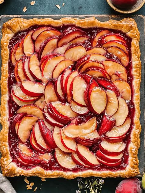 Delicious Puff Pastry Plum Tart for Effortless Dessert Joy – Sandra Recipes