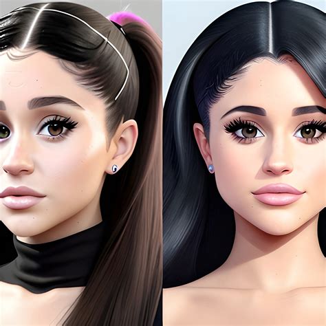 Ariana Grande / Kylie Jenner / Meghan Markle face morph - Arthub.ai