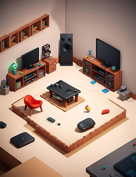 Premium AI Image | Leaving Room Interior Design