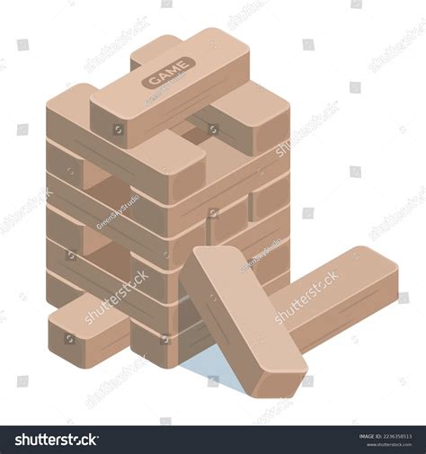 Jenga Game: Over 178 Royalty-Free Licensable Stock Vectors & Vector Art