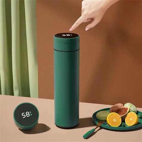 Termos Digitales Smart Drinkware 304 Stainless Steel Vacuum Flasks ...