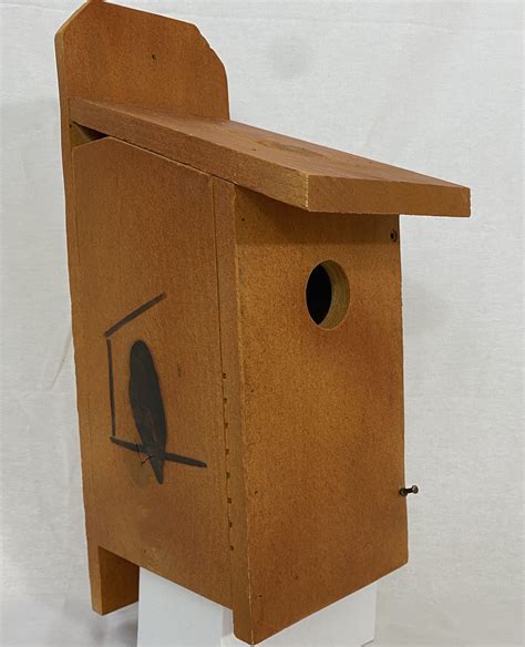 Western Blue Bird House (Cedar, Natural) — Amador Barn Owl Box Company