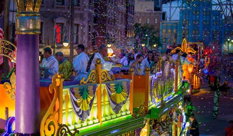 Universal Orlando 'Mythical Realms of Mardi Gras' Parade And Float Ride