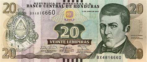 Honduran 20 Lempira