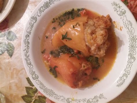 Перец фаршированный мясом и рисом рецепт с фото пошагово