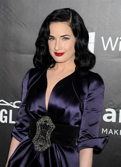 DITA VON TEESE at 2014 Amfar LA Inspiration Gala in Hollywood – HawtCelebs