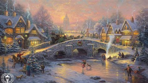 Christmas Village Wallpapers - Wallpaper Cave