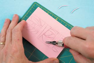 Craft Project: Cutting and Using Stamps | Hachette Book Group