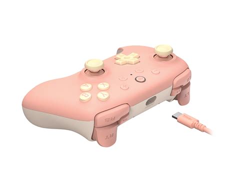 8Bitdo Ultimate 2C Wired Controller Hall Effect - Peach - MaxGaming.com