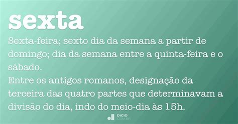 Sexta Feira É Um Substantivo Composto