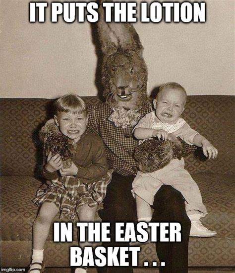 creepy easter bunny Memes & GIFs - Imgflip