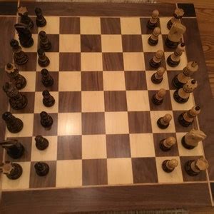 Reproduced Hungarian Chess Pieces Set in Painted Boxwood Red & - Etsy