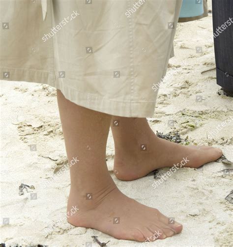 Feet Camilla Duchess Cornwall Editorial Stock Photo - Stock Image