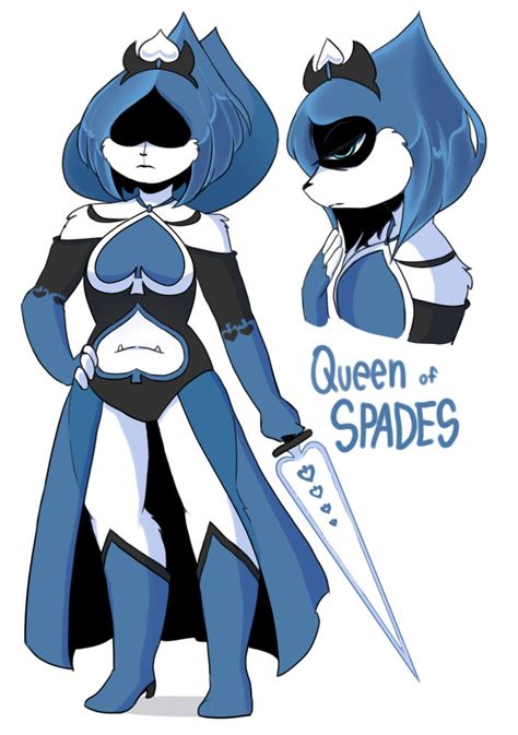 deltarune - Queen of Spades ... I guess by KatelynnTheG on DeviantArt