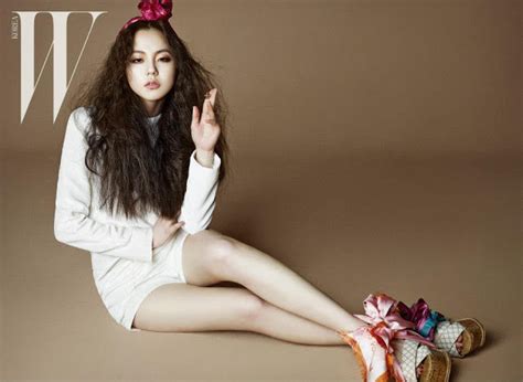 Wonder Girls' Sohee graces the cover of W Korea