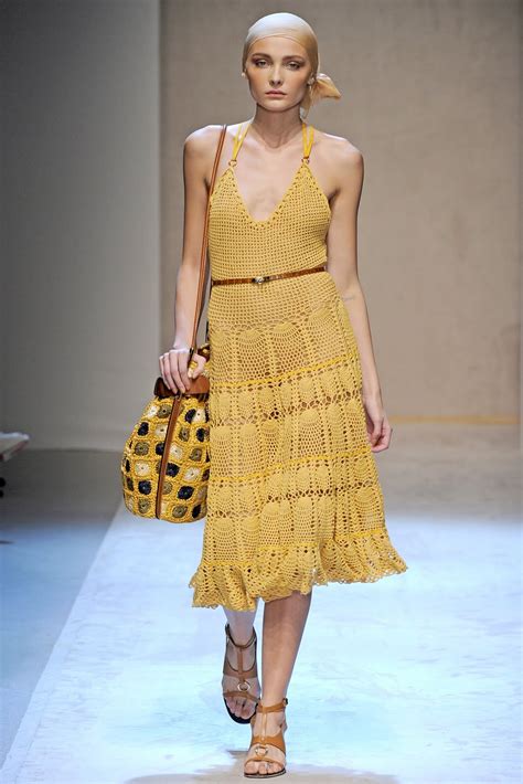 СТИЛЬНОЕ ВЯЗАНИЕ: Вязаные платья от дизайнеров. Salvatore Ferragamo