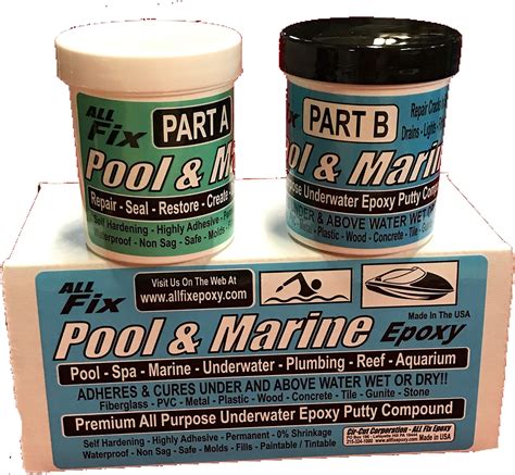 Amazon.com: All Fix H20 Underwater EPOXY Putty Pool Marine Repair