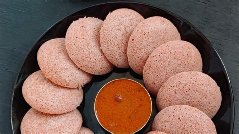 red rice idli iron rich high fiber healthy recipe