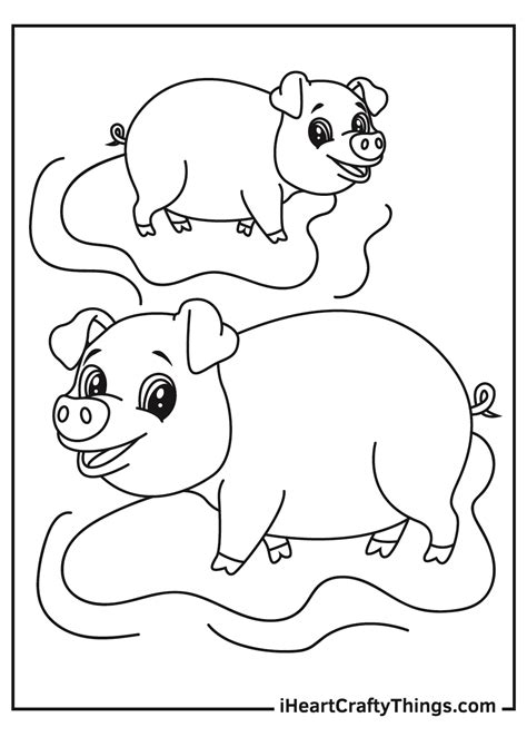 Simple Animal Coloring Pages (Updated 2021)