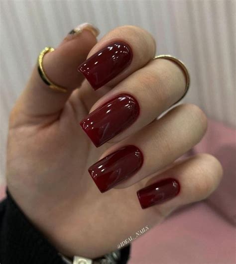 #nails #nail #ногти #маникюр in 2024 | Burgundy acrylic nails, Kylie ...