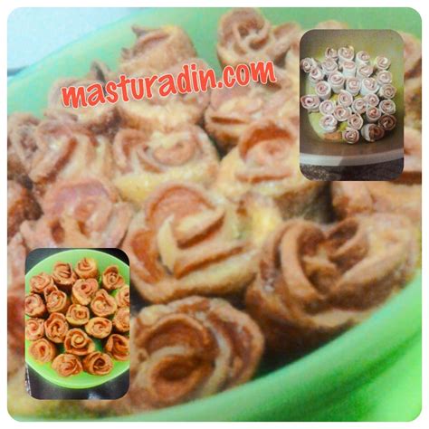 membuat roti gulung sosej bentuk bunga ros masturadincom