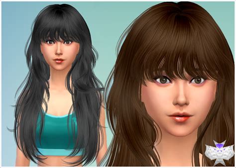 Sims 4 cc short hair bangs - mazguitar