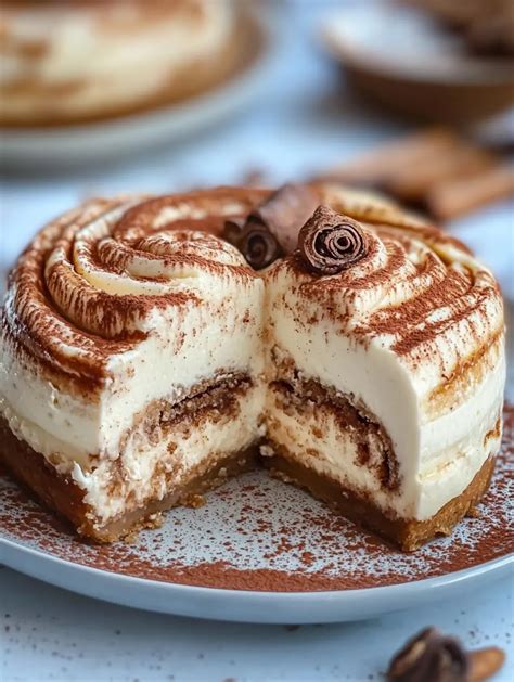 ultimate cinnamon roll cheesecake fusion