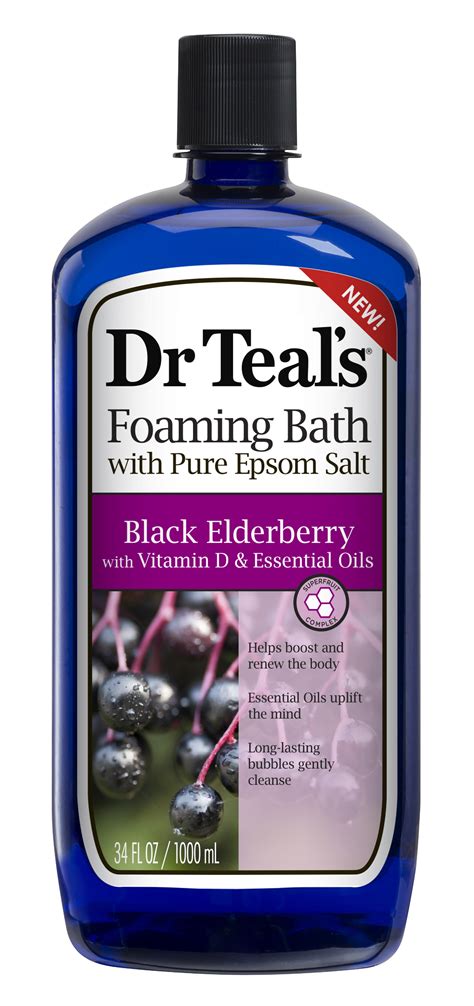 Dr Teal’s Boost & Renew Foaming Bubble Bath with Pure Epsom Salt, with